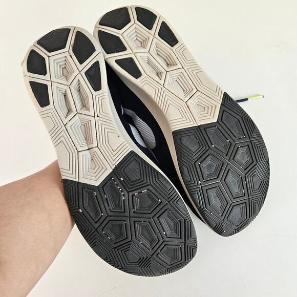 Nike Zoom Fly Running Shoe Sneaker‎ Men's 11.5 Obsidian Blue Navy Lime Racing - Picture 8 of 10